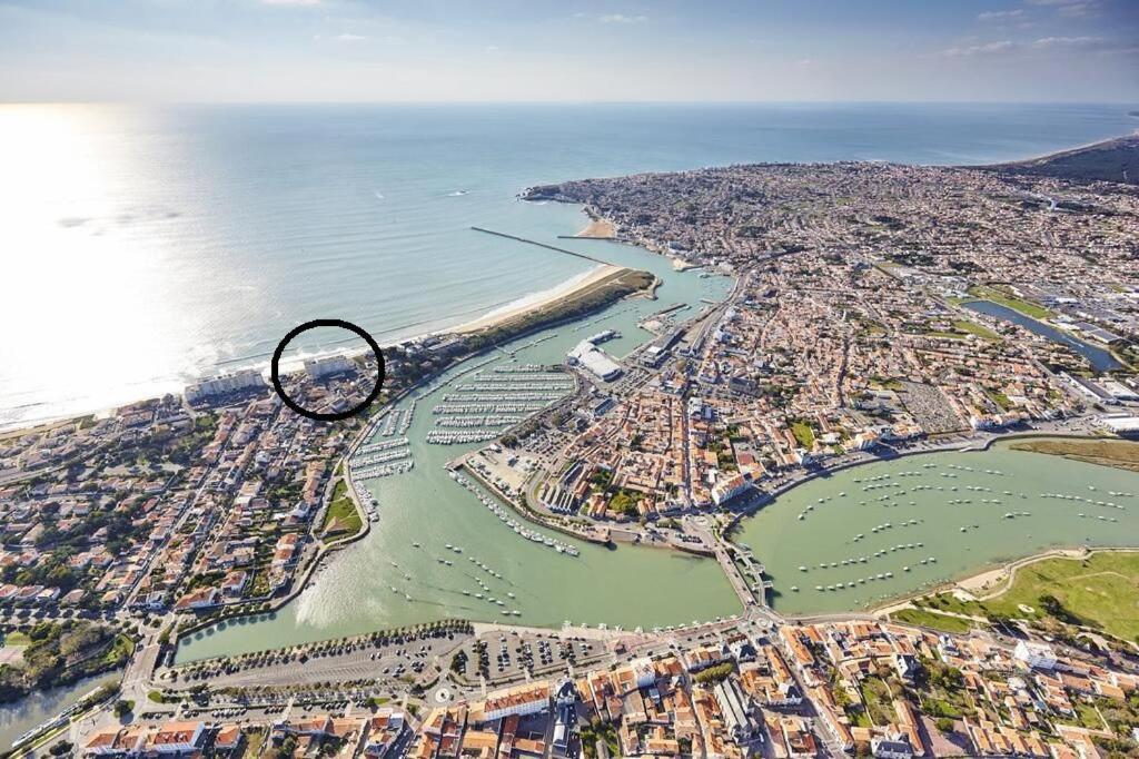 Residence La Garenne A La Grande Plage, Vue Mer, Piscine Et Parking Prive, 6 Personnes Сен-Жил-Кроа-дьо-Ви Екстериор снимка